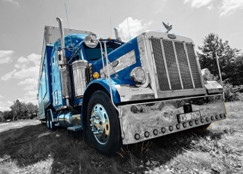 Ciężarówka EVENTOWA na RoadSHOW Peterbilt